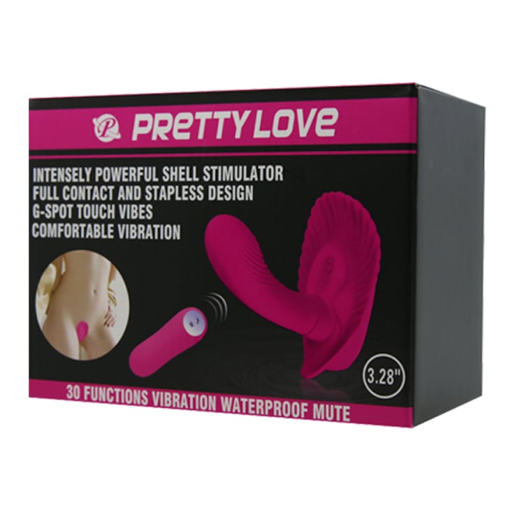 Perfect Clash Shell Strap On Vibrator
