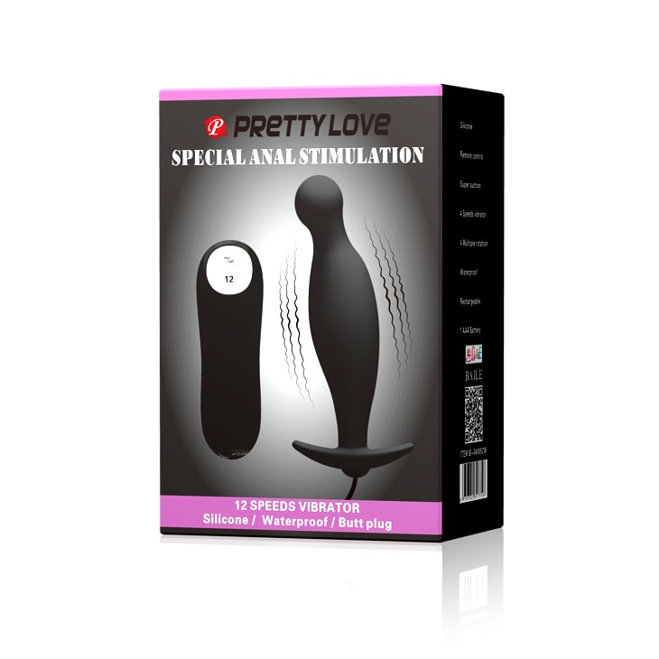 Pretty Love Secret Remote Butt Plug