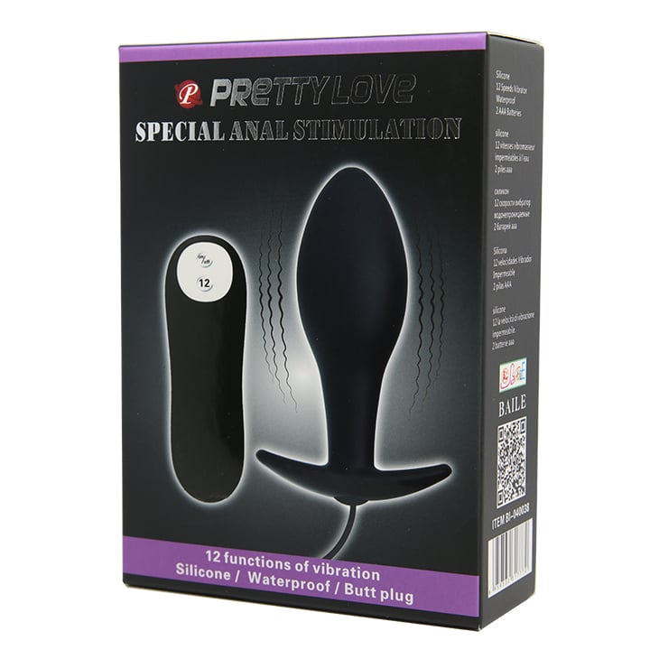 Pretty Love Soft Vibrating Butt Plug