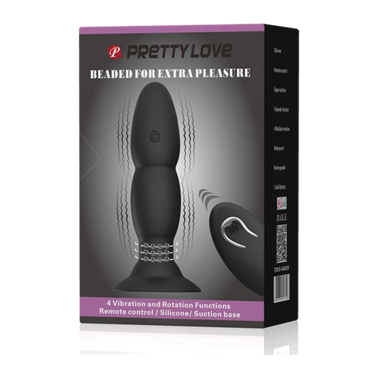 Pretty Love Max Stimulation Vibrating Butt Plug