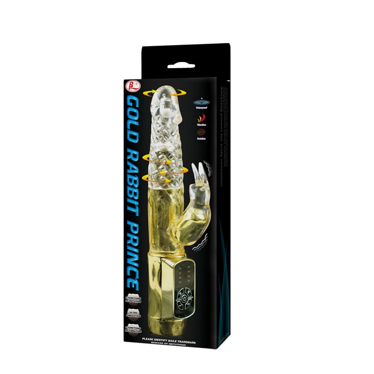 Baile Gold Rotating Rabbit Vibrator