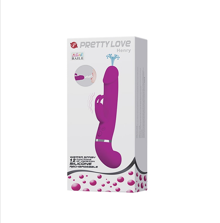 Pretty Love Henry Pink Rabbit Vibrator