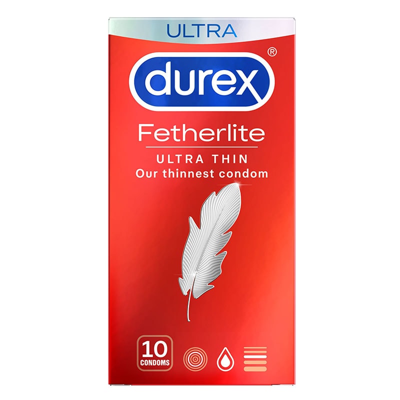 Durex Fetherlite Ultra Thin Condoms &#8211; 10