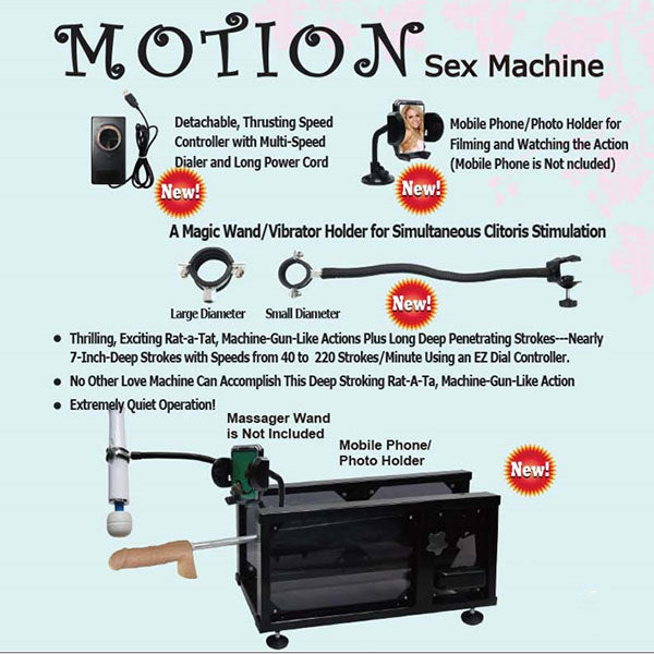 Motion Sex Machine - Mains Powered Sex Machine