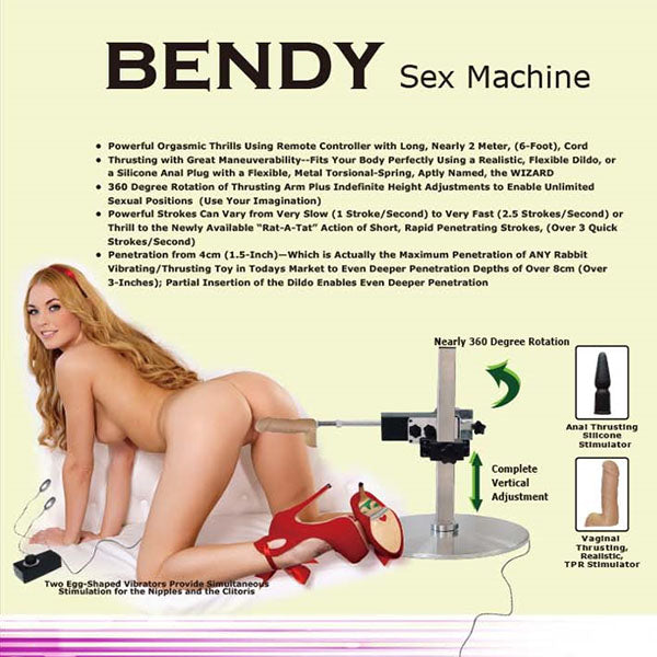 Bendy Sex Machine - Mains Powered