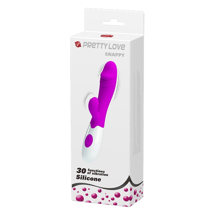Pretty Love Snappy Elegant Pink Clit Vibrator