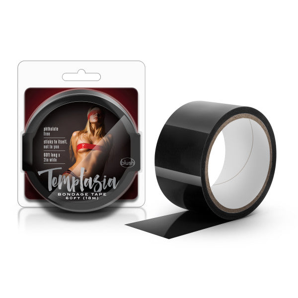 Temptasia Bondage Tape - Black - 18 m length