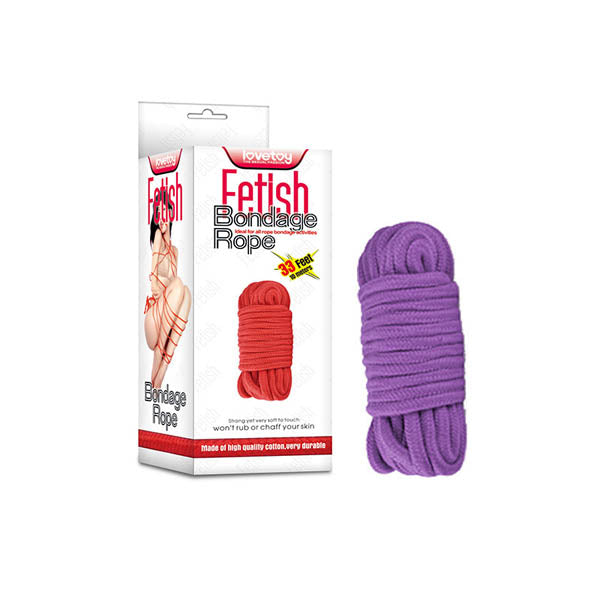 Fetish Bondage Rope - Purple - 10 m Length