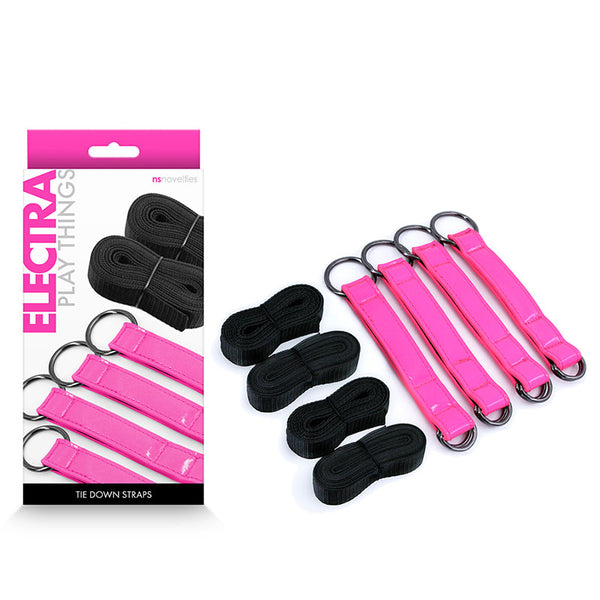 Electra Bed Restraint Straps - Pink - Pink Restraints
