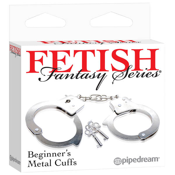 Fetish Fantasy Series Beginner's Metal Cuffs - Metal Hand Cuffs