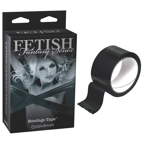 Fetish Fantasy Series Limited Edition Bondage Tape - Black Bondage Tape - 10 m Length