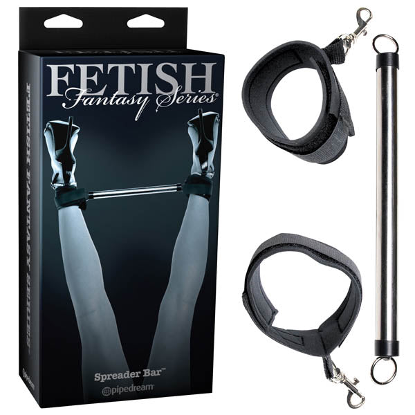 Fetish Fantasy Series Limited Edition Spreader Bar - Black Restraints