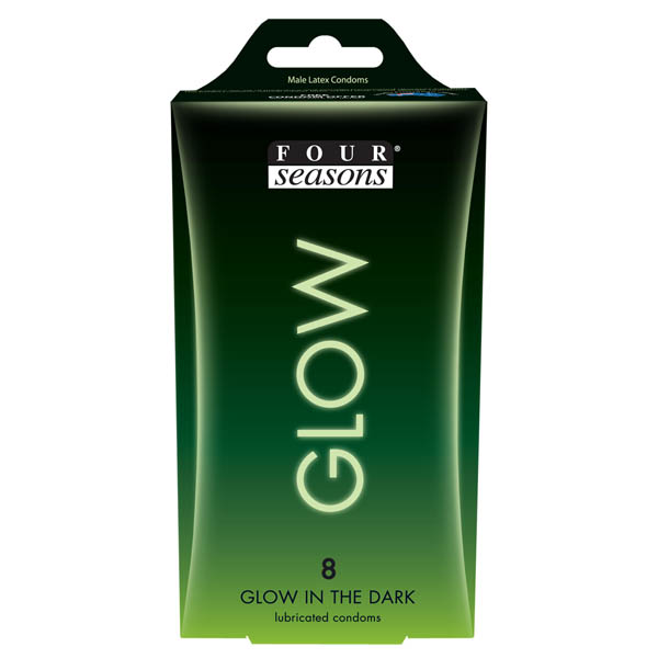 Four Seasons Glow N Dark Condoms 8&#8217;s